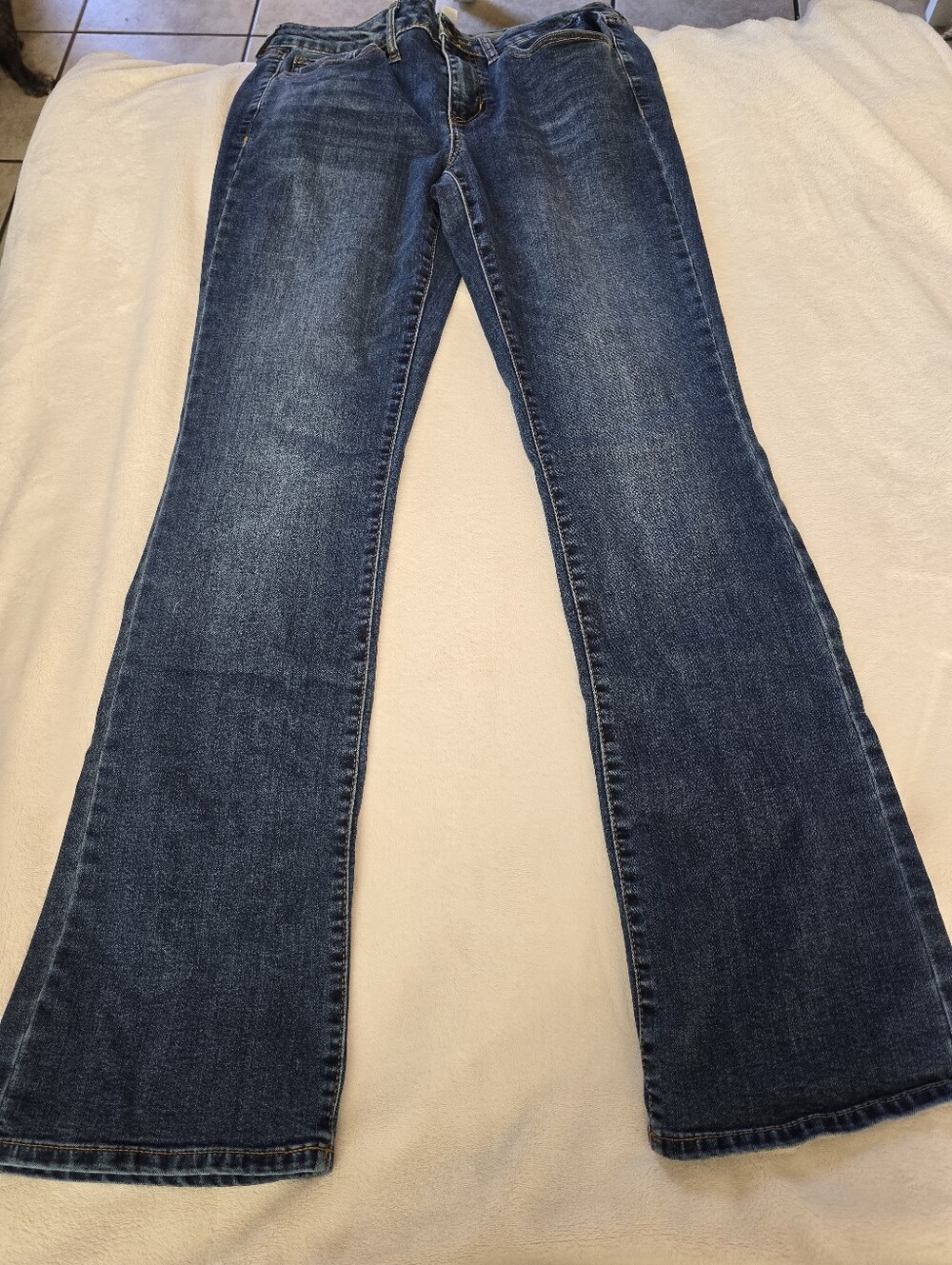 SO Women's Dark Blue Flare Jeans